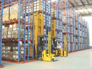 Buy cheap Multilayer VNA Racking System Forklift Operation VNA Pallet Racking product