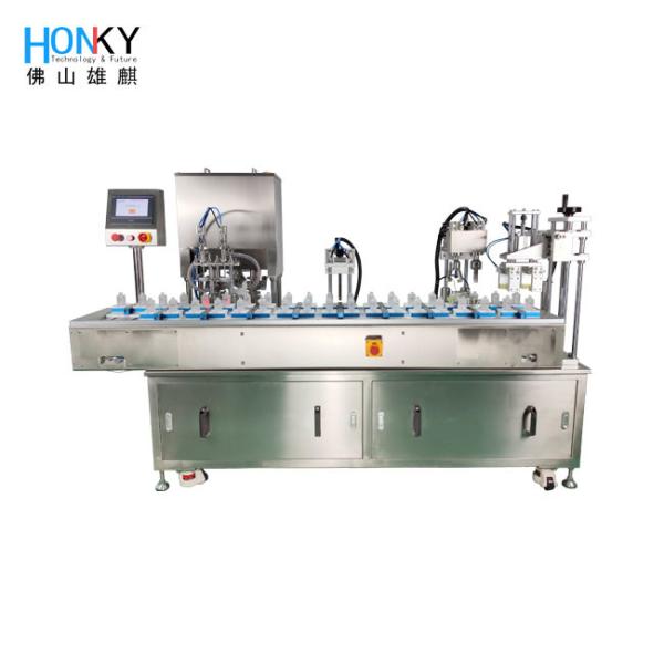 Quality 1.5kw 50ml Paste Filling Machine For Skin Care Cream Jar Pack for sale