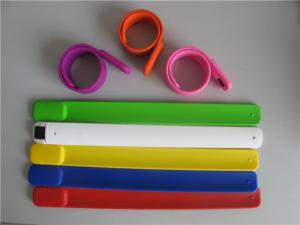China Slap usb flash drive silicon bracelet usb disk in multiple colors on sale