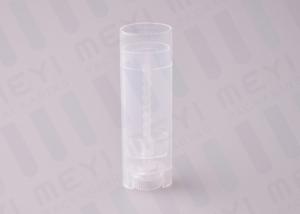 Buy cheap Transparent Oval Lip Balm Tubes , 4.5g Cute Mini Eco Tube Lip Balm Packaging  product