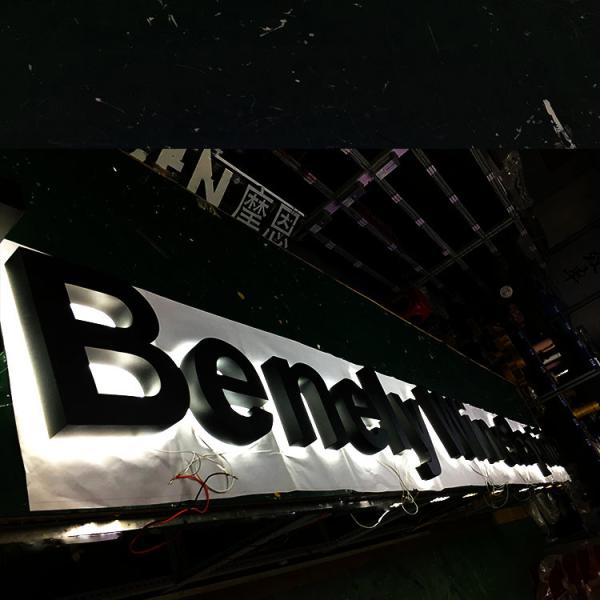 Quality UL Channel Letters Backlit Oem Illuminated Signage Letters Light Box Signage for sale