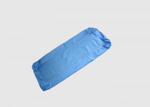 Buy cheap Breathable Disposable Bed Sheets . Disposable Mattress Protector Blue Color product