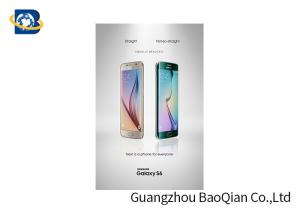 Cellphone Custom Lenticular Poster 3D Effect Poster PET CMYK Offset Printing