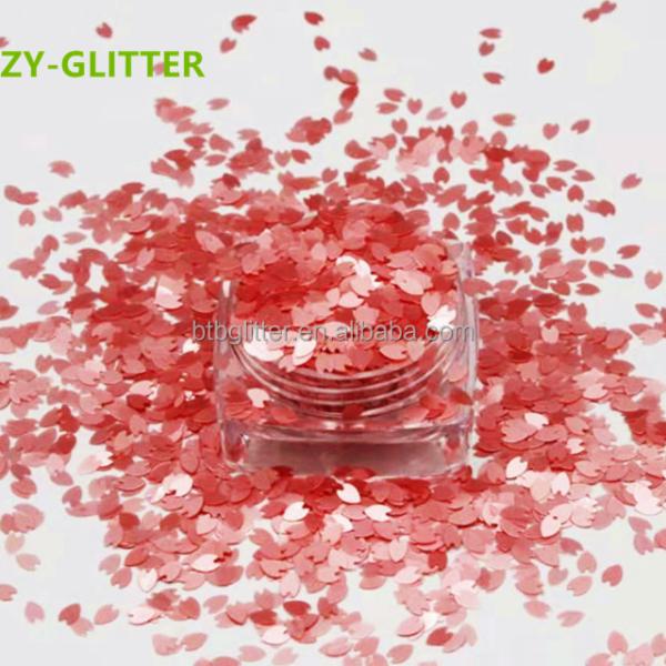 Ready to Ship Customizable Glitter Leaf Christmas Decorations and Garland Diy OEM Function Slow Flashing