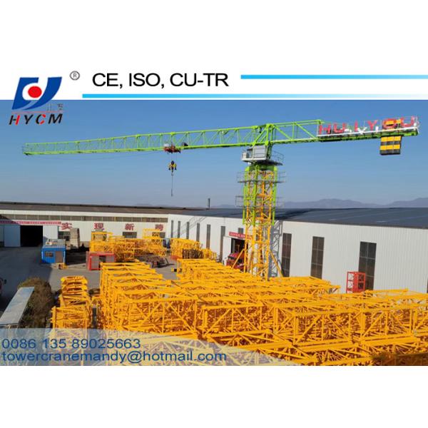380V/60hz Power Supply 1600*1600*2500mm Mast Top Slewing Crane PT5210 Topless Tower Cranes