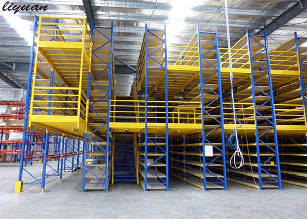 Quality Factory Industrial Mezzanine Racking System Corrosion Resistance Robot Welding for sale