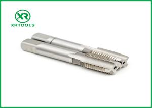 High Tolerance Straight Flute Tap , HSS - M2 Two Flute Taps Hand Thread Type for threaded hole