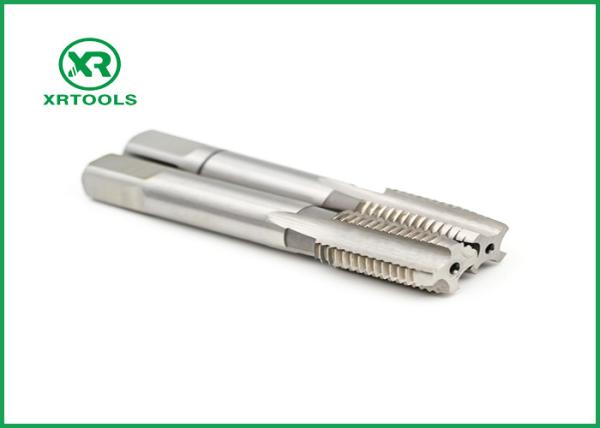 Quality High Tolerance Straight Flute Tap , HSS - M2 Two Flute Taps Hand Thread Type for threaded hole for sale