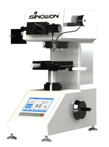 China Motorized Turret Digital Vickers Micro Durometer Hardness Tester with Color Touch screen Bluetooth Data Transfer on sale