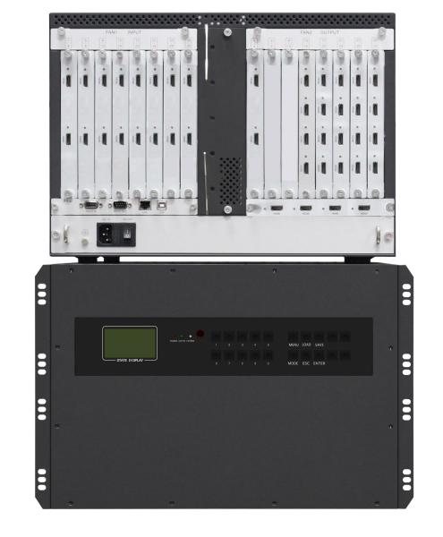 Quality 7U RS485 RS232 4K Video Wall Controller 18 Ch 1080P HDMI Output for sale