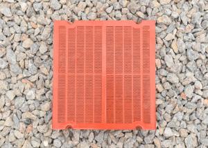 Mining Quarrying Industry Polyurethane Mesh / Urethane Screens ISO Certificate