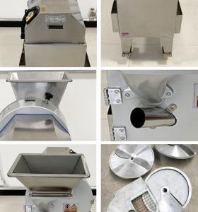 Multifunctional Potato Dicing Machine 800kg/H Carrot Cutting Machine