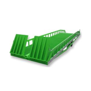 Buy cheap Adjustable Container Loading Mobile Dock Ramp Manual Operating Blue Color product