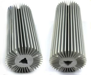 Buy cheap Natural Oxidation Treatment Aluminum Heatsink Extrusion Profiles For Radiator product