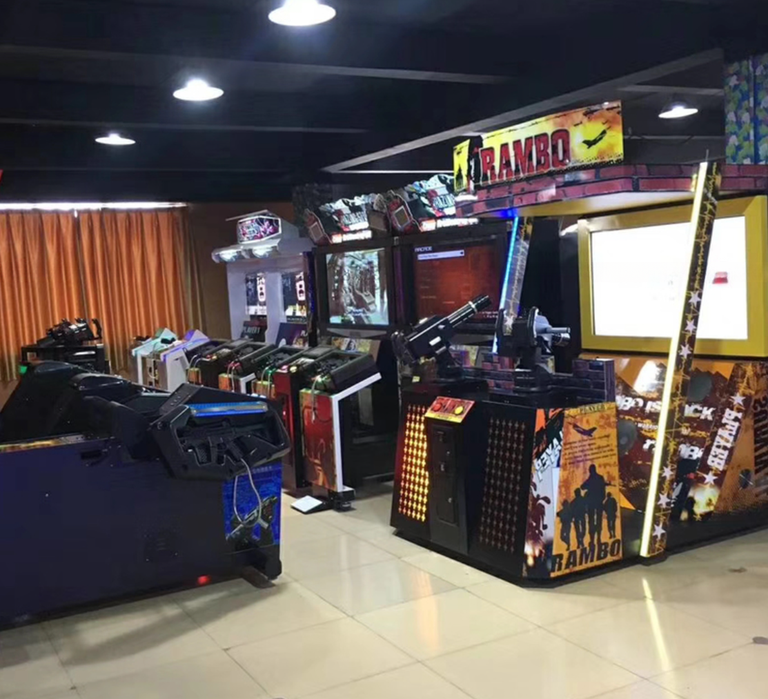 Dreamland game machines 55LCD coin operated machine rambo shooting arcade games