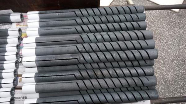 Quality SiC Resistance High Temperature Heating Element Double Helix Type for sale