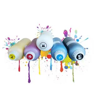 Buy cheap 1000ML Dtf Printer No Blocking Nozzle Dtf Pigment Ink CMYK+W Environment Friendly product