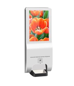 21.5 Inch TFT LCD Automatic Sanitizer Dispenser Android Advertising Terminal
