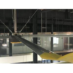 Industrial Hvls Ceiling Fans with Gearbox Motor or Pmsm Motor Configured as Air