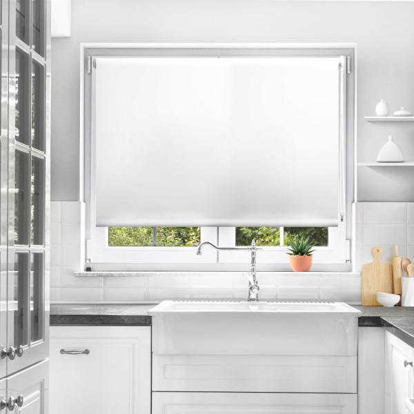Quality Oeko-TEX100 40cm 100% Polyester Smart Sun Shade Roller Blinds for sale