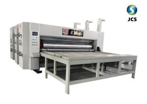 Chain Feeding Electric Corrugated Box Flexo Printing Slotting Machine