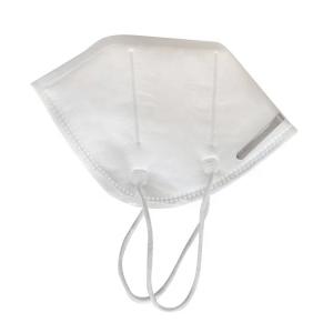 China White Color N95 Disposable Masks / Comfortable N95 Respirator Mask on sale