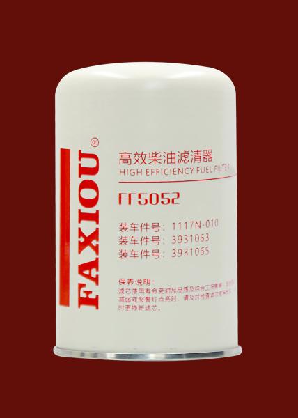 Quality High Efficiency Diesel Fuel Filter FF5052 M16x1.5 for sale