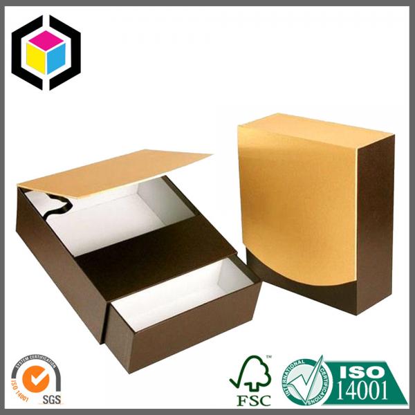 Quality Color Printing Specialty Art Paper Cardboard Drawer Style Gift Box for sale