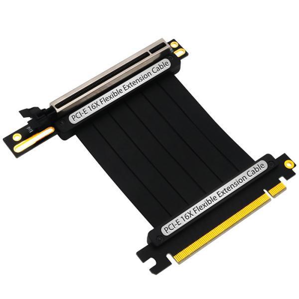 Quality PCIe 3.0 X16 PCI Express 90 Degree GUP With 3.3v/12v Power LED (20cm) for sale