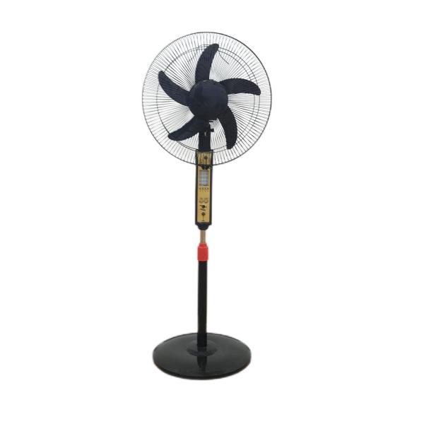 Pendulum 3 Speed Adjustable Solar Floor Fan Remote Control