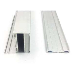Buy cheap Standard Black Powder Coated Aluminium Extrusions For Construction product
