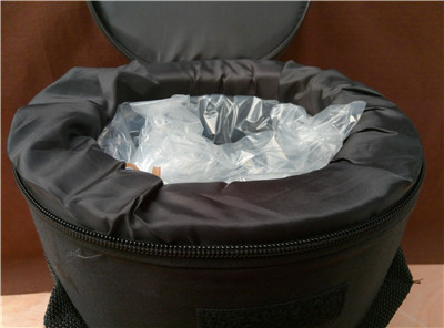 Dark Blue Crystal Singing Bowl Padded Case