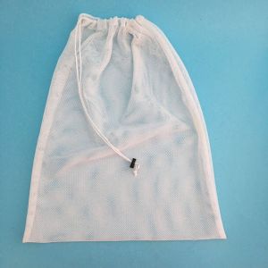 Buy cheap Durable Custom Mesh Laundry Bag Lightweight With Drawstring Nylon Material product