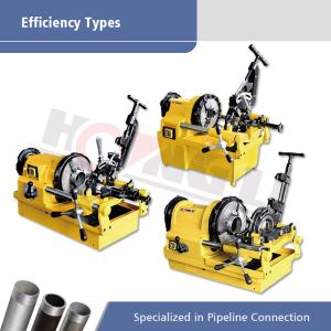 Buy cheap Efficiency Pipe Threading Equipment / Industrial Pipe Threading Machine product
