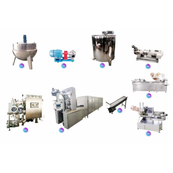 PD450 China Top Hard Candy Lollipop Production Line Hard Candy Lollipop Processing Line Hard Candy Lollipop Making Line