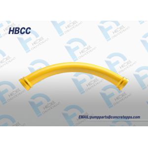 Buy cheap Stationary long radius Standard concrete pump bend SK flange product