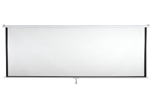 China 72 Inch 4:3 Wall Mount Manual Control Projector Screen Support OEM / ODM on sale