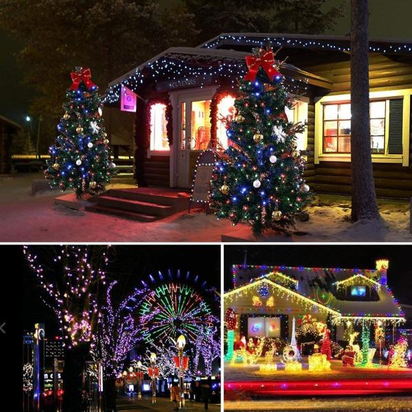 ETL 24V 100LED Decorative Indoor String Lights Outdoor 8 Modes Homes Decro Multicolors