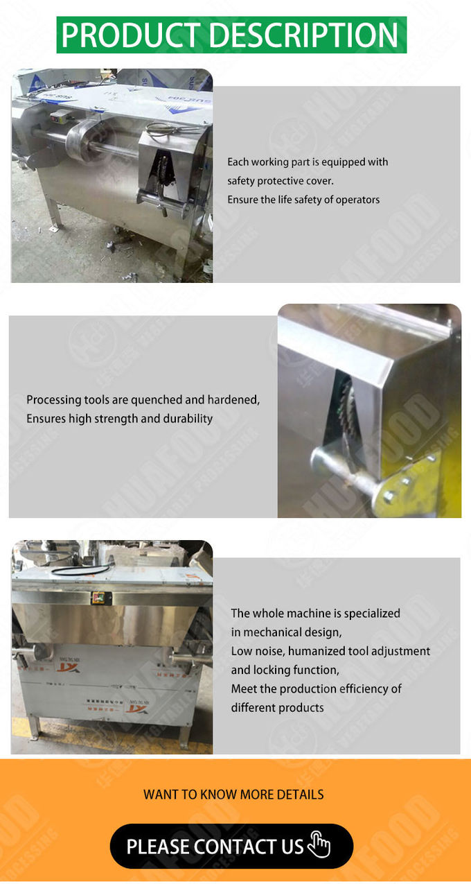 Coconut Husking SS304 Semi Automatic Food Processing Machines