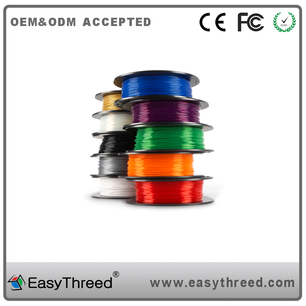 Easthreed 0.25kg Pla 3D Printer Filament , Red 3D Printer Filament Simple Operation