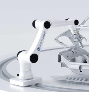 Buy cheap Handling Cooperative Robotic Arm With KEYENCE Vision System Payload 15kg product