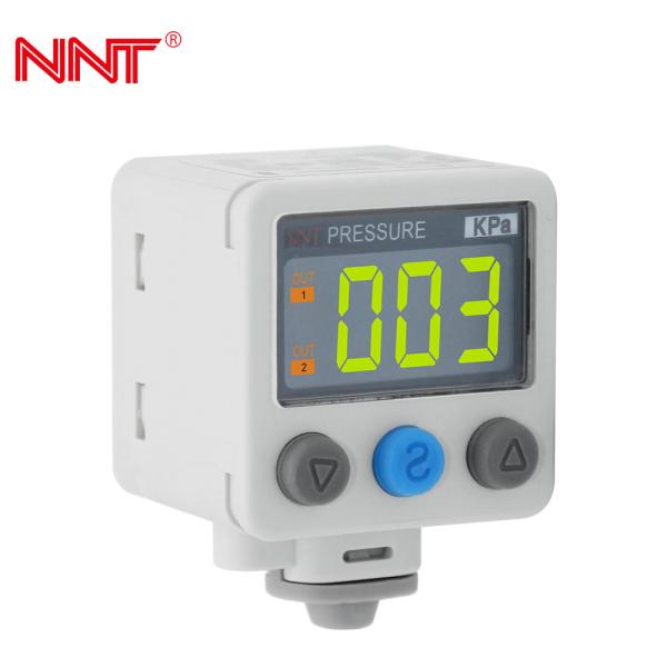 Quality Adjustable Digital Air Pressure Switch NPN Open Collector with 2 Color Display for sale