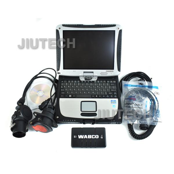 For WABCO DIAGNOSTIC KIT (WDI) SAE J1708 CAN 5&24V WABCO K-LINE Trailer Truck Grader Scraper Diagnostic Interface scanne