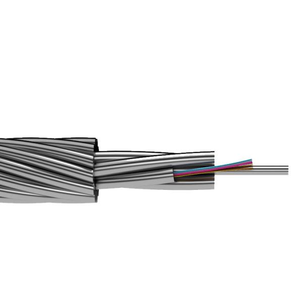 OPGW 48 Core Self Supporting Optical Fiber Composite Overhead Ground Wire