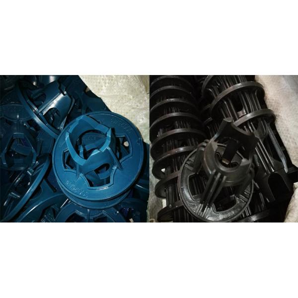 Customized Abs Dome Cap Plastic Chair Spacer 50 / 65mm Concrete Rebar