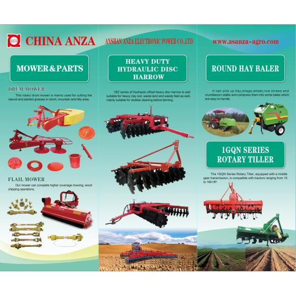 Three Point Mounted Farming Equipment Hydraulic Drum Mower Dm-135/165/185