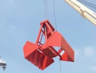 Quality 2 Peels Mechanical Grab Control Bucket For Material Unloading for sale