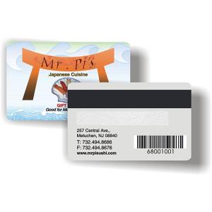 China High Quality Plastic Glossy PVC Name Business Card,4 Color offset printing magnetic stripe PVC Card for VIP card on sale