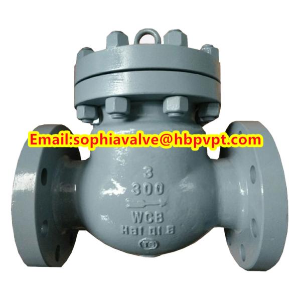 150LB 300LB WCB swing check valve