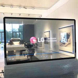 China Exhibition Center OLED Display Screen , Tabletop See Through Touch Screen on sale